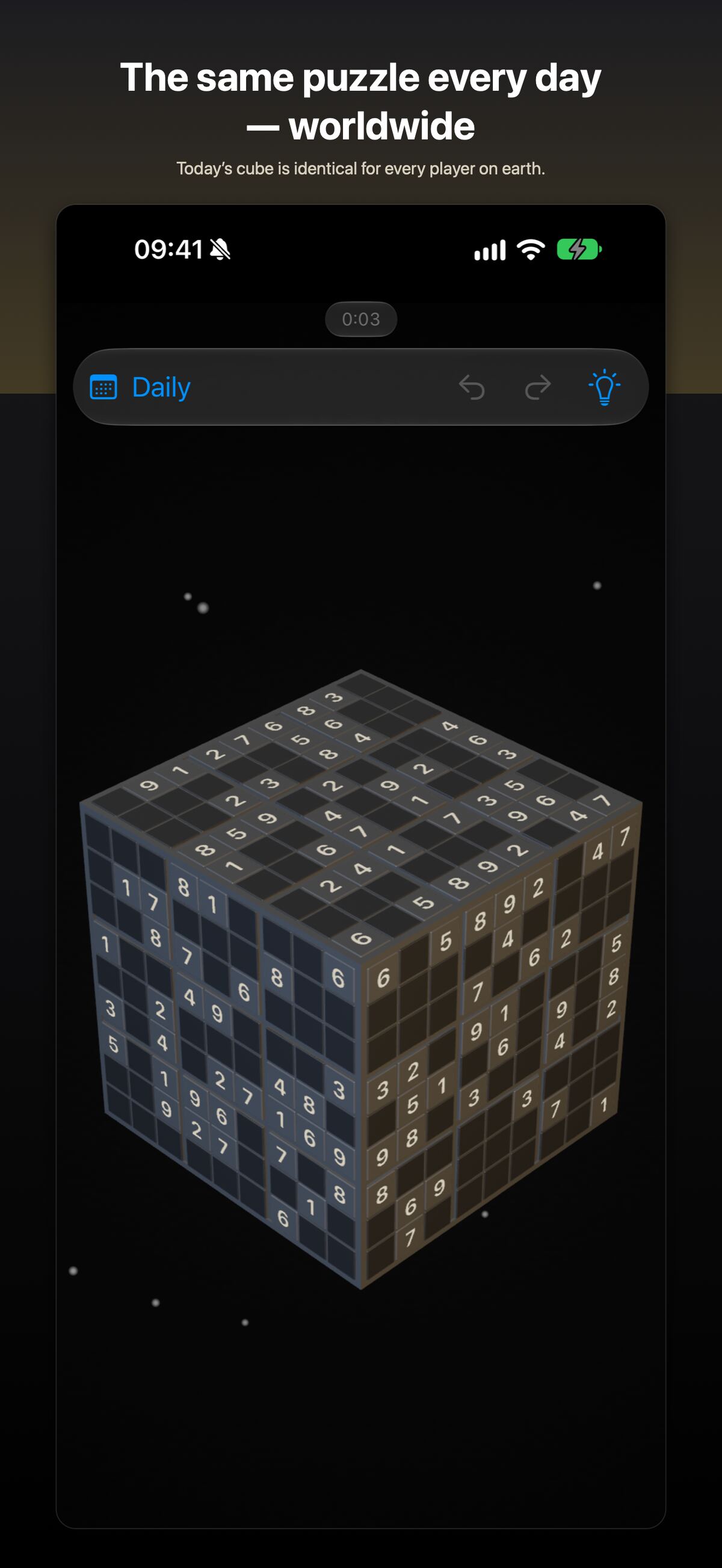 iPhone: Today’s Daily Cube